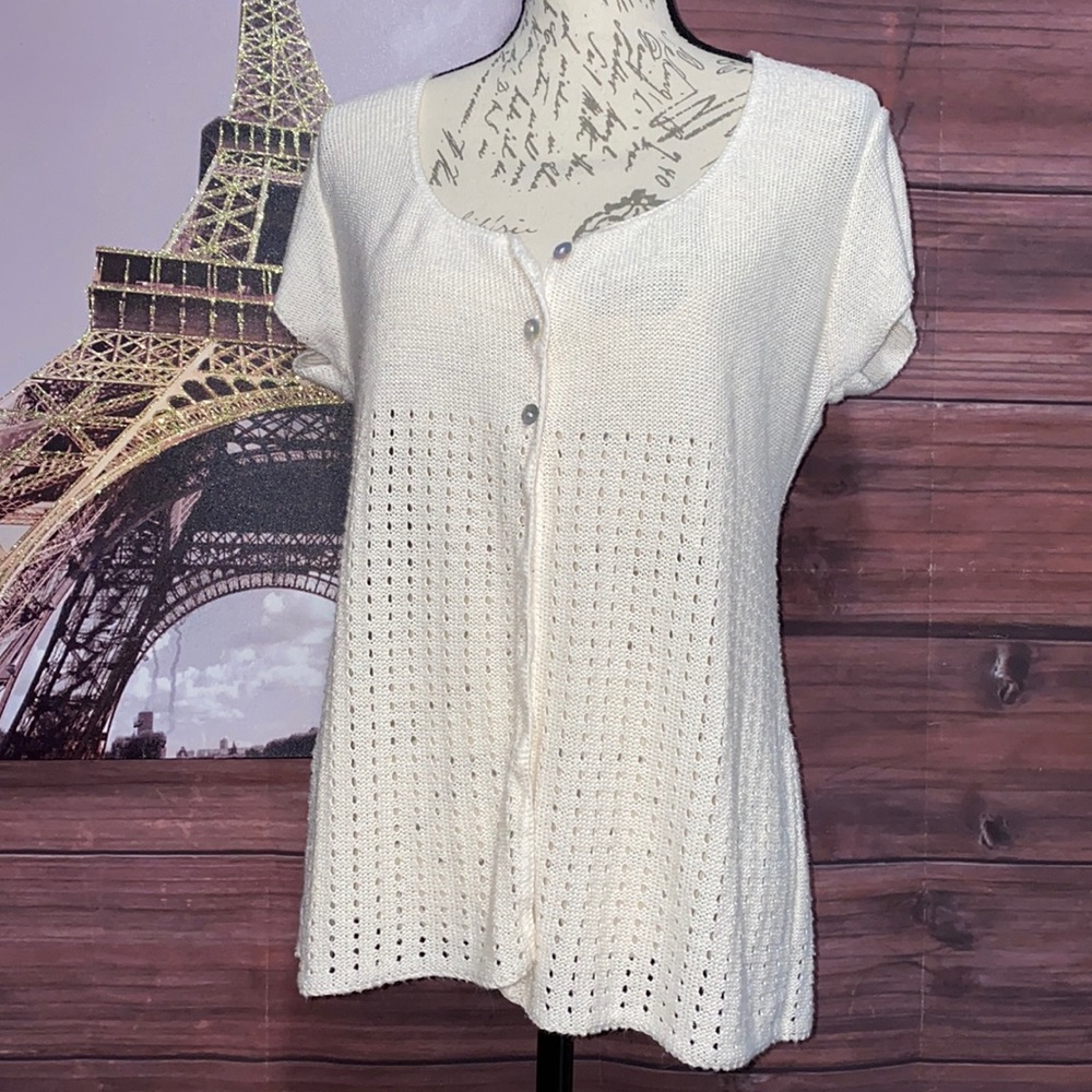 💥5/$25💥Maurices Short Sleeve Cardigan